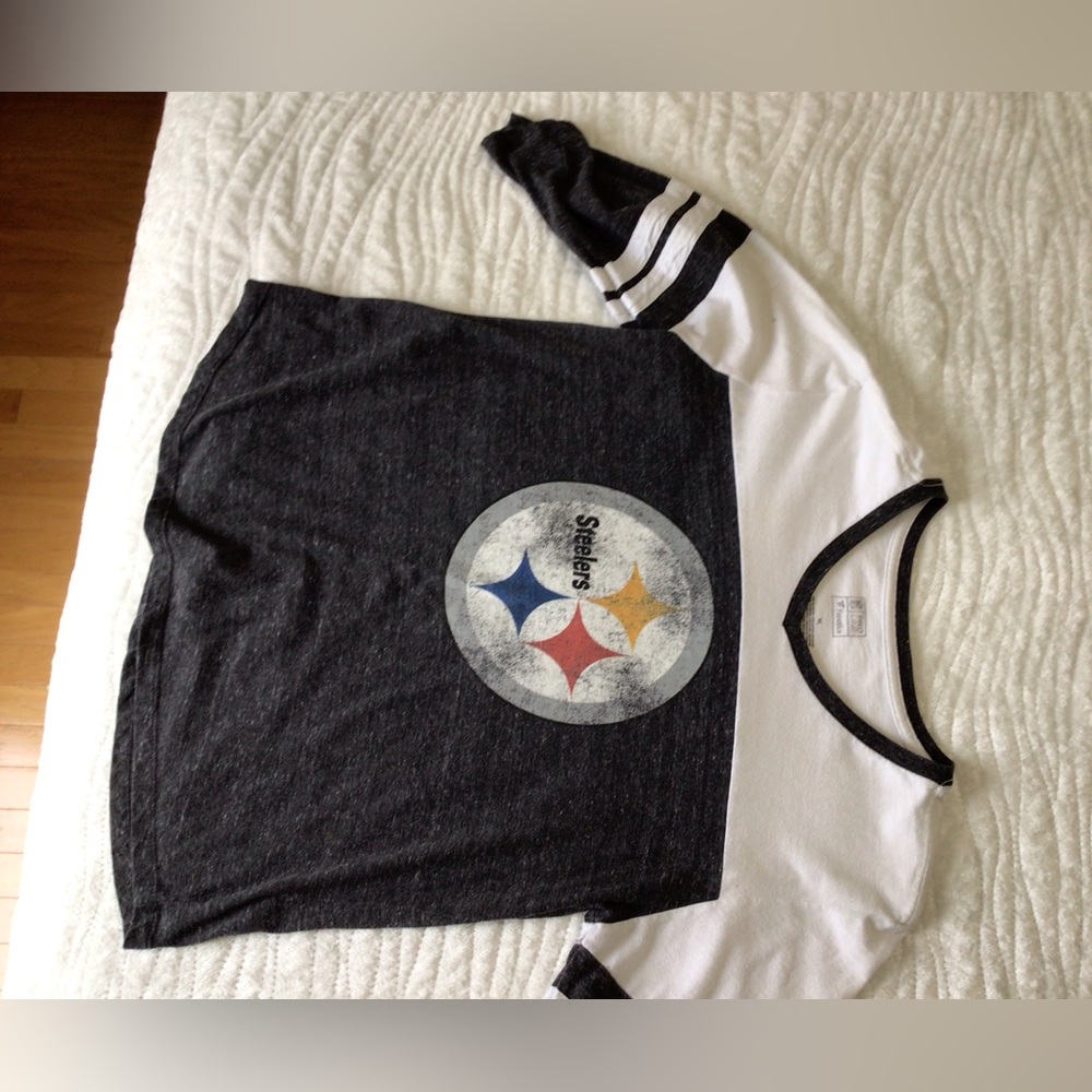 Steelers 3/4 sleeve tshirt
